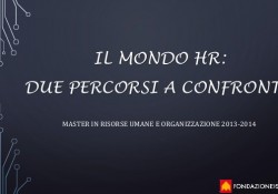 percorsi HR a confronto