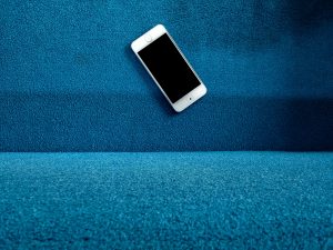 phone on couch, privacy